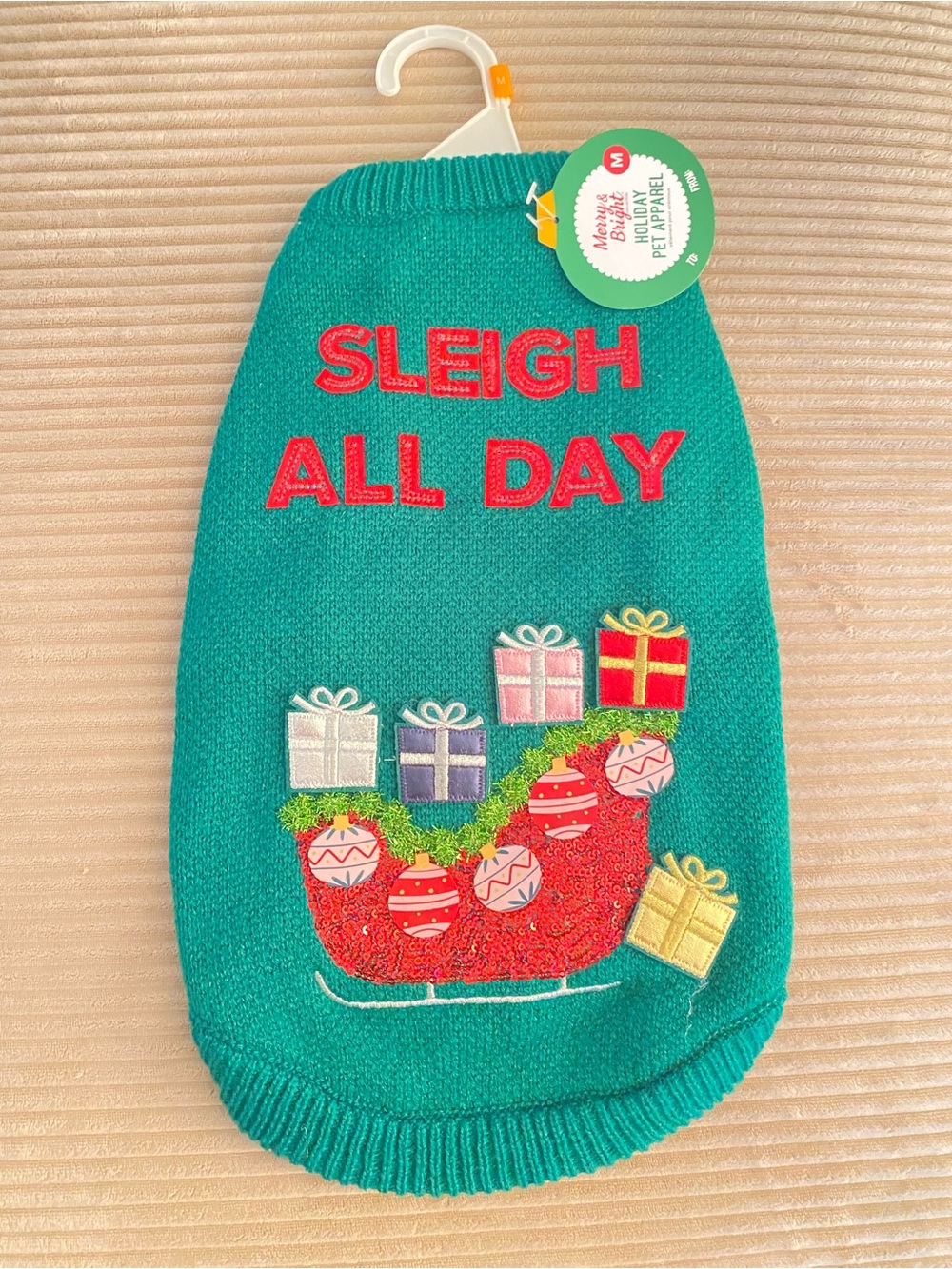 NWT Dog Christmas Sweater